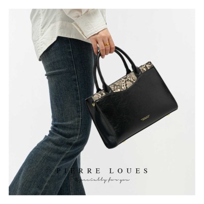 Τσάντα  Pierre Loues PL615-38 μαύρο